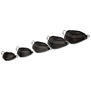 Купить Westin T98-006-103-UNIT Cheburashka Tungsten Вести 5 единицы  Black 3.5 g 7ft.ru в интернет магазине Семь Футов