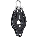 Купить Tersma mvbb0502f одинарный вертлюжный блок с обушком 57 mm Black 10x10x14 7ft.ru в интернет магазине Семь Футов