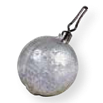 Lineaeffe 8267010 Drop Shot Round Вести Серебристый Silver 10 g 