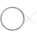 Quantum fishing 2329108 Titanium Strech Wire Leader 3 M линия Серебристый Grey 8 kg 