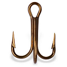 Купить Mustad 3551-BR-14-336 Classic Line Колючий Тройной Крючок 25 единицы измерения Золотистый Bronze 14  7ft.ru в интернет магазине Семь Футов