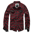 Купить Brandit 4016-84-6XL Рубашка с длинным рукавом Check Duncan Красный Red / Brown 6XL 7ft.ru в интернет магазине Семь Футов