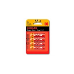 Kodak 904015887 щелочная батарея Extra Heavy Duty EHD LR6 1.5V 4 Единицы Бесцветный Red