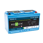 Mastervolt REL-RB80-D ReLion 12V 1024Wh DIN 4SC 80Ah LiFePO4 Аккумулятор Blue 335x174x191 mm