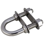 Seadog line 354-0800351 бычий глаз нержавеющая сталь Grey 9.52 x 88.9 mm