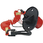 T-h marine THKS-12 Выключатель зажигания для двух двигателей Черный Black / Red