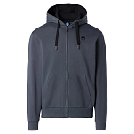 North sails 691260-0952-L Толстовка на молнии Logo Серый Asphalt L