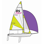 Грот гоночный RS Sailing FEVSMXL запасной для швертбота RS Feva