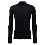 Santini BM005GLLN2S-NE-M Базовый слой с длинным рукавом Lana Черный Black M