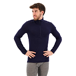 Icebreaker 104372401L Базовый слой с длинным рукавом 260 Tech Merino Голубой Midnight Navy L