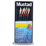 Mustad 136217 Red Piscator Rig 5 Hooks Многоцветный Multicolor 8 