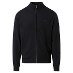 North sails 699779-0999-S Свитер на молнии 12Gg Черный Black S