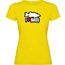Купить Kruskis 11502302sk037 Футболка с коротким рукавом I Love Bass Yellow 30x25x2 7ft.ru в интернет магазине Семь Футов