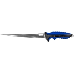 Mustad MT-100-24 Нож нож MT100 Серебристый  Blue 7´´