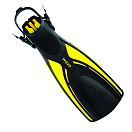 Купить Ласты с открытой пяткой Mares Wave Oh 410017 размер 35-37 черно-желтый 7ft.ru в интернет магазине Семь Футов
