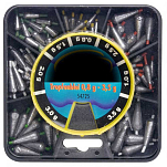 Champion fishing 54102060 Drop III Ассортимент свинца  Silver 1.5-6 g