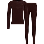 Odlo 196082-30910-S Набор базовых слоев Fundamentals Performance Warm Черный Fudge S