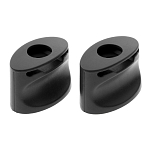 Spinlock T38-END T38 Plastic End Cap Moulding 2 Units Черный