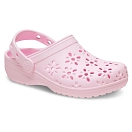 Купить Crocs 210943-6zw-j2 Деревянные башмаки Classic Floral Cut Out Pink Milk 35x25x15 EU 33 7ft.ru в интернет магазине Семь Футов