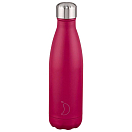 Купить Chilly B500MAPNK Бутылка 500 Ml Розовый  Matte Pink 7ft.ru в интернет магазине Семь Футов