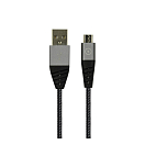 Купить Muvit TGUSC0003 USB-кабель к Micro USB 2.4A 1.2 M Черный Grey 7ft.ru в интернет магазине Семь Футов