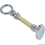 Classic Oval S chromed brass handle 26x51 mm, 38.394.00