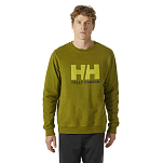 Helly hansen R-19829567-34000_461-L Толстовка Logo отремонтированы Зеленый Olive Green L