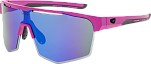 Спортивные очки GOG Athena / Matt Neon Pink-Black / White-Blue Lens, e508-3