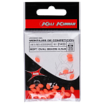Kali kunnan 55102 Soft Бусины Бежевый  6 x 10 mm 