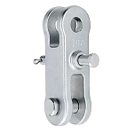 Harken 7311.20 1/2 Блок 1 Зажим/Зажим 1/2´´ Шплинт Silver 20x10x5