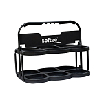 Softee 24142.001.160 Складная сумка-переноска Deluxe Для 6 Бутылки Черный Black