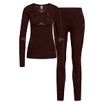 Odlo 196081-30910-xl Набор базовых слоев Fundamentals Performance Warm Fudge 30x15x10