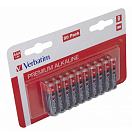 Купить Verbatim 49876 AAA Щелочные батареи 20 Черный Red / Black 7ft.ru в интернет магазине Семь Футов