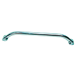 Forniture nautiche italiane 4848161 Овальные перила из нержавеющей стали Серебристый Silver 305 mm 