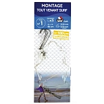 Ragot 14RG1221005-UNIT связанный крючок Surf  Clear 1/0