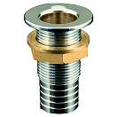 Купить Forniture nautiche italiane 1818564 Сквозной корпус из хромированной латуни Золотистый Silver / Bronze 1´´  7ft.ru в интернет магазине Семь Футов