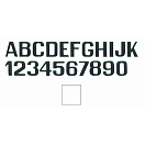Купить International letterfix 59590153 3 Наклейки с цифрами Бесцветный White 200 mm  7ft.ru в интернет магазине Семь Футов