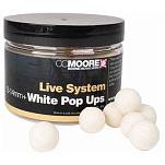 Ccmoore 008971-00017-00000-00 Live System Pop Ups Бойлы Белая  White 13-14 mm 