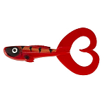 Мягкая приманка Abu garcia Beast Twin Tail 1517179 210мм цвет красный тигр