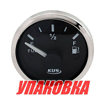 Указатель уровня топлива 240-33 Ом (US), черный циферблат, нержавеющий ободок, д. 52 мм (упаковка из 100 шт.) KUS JMV00264_KY10004_pkg_100