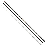 Cinnetic 8672-4.25 Cayman ST 45 Flexi-Tip Hybrid Удочка Для Серфинга Черный Black 4.25 m 