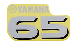 Наклейка капота Yamaha F90TJR (90), передняя 61P42677A000