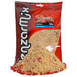 Benzar mix 98135197 Turbo 800g Клубничная прикормка Красный Natural