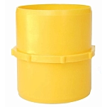 Valterra 800-F022025 Прямой соединитель для шланга Желтый Yellow 76.20 mm