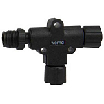 Wema WEM220010 NMEA2000 Тройник распределения сетевого сигнала Серебристый Black