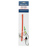 Flashmer BRT2 Trainard Balai Лидер 2 крючки Серебристый Red 0.400 mm 