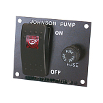 Johnson Pump 34-82024 Панель переключателя для палубной моечной помпы (2-позиционный вкл/выкл), 12В