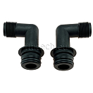 Купить Flojet 20381714 Pentaflex/6000/HD6 Series Port Kit (2 pcs.), snap-in port x 1/2" QEST thread, 90° elbow, O-Ring EPDM 7ft.ru в интернет магазине Семь Футов