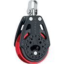Купить Harken 2135.RED Carbo Ratchet Block 57 mm Черный  Black / Red 7ft.ru в интернет магазине Семь Футов
