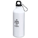 Купить Kruskis MD4049S101S121 Keep Calm And Go Skiing 800ml Алюминиевая бутылка Бесцветный White 7ft.ru в интернет магазине Семь Футов